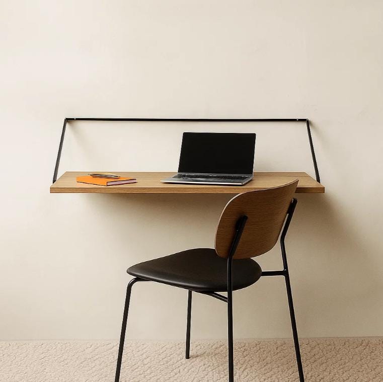 Custom Made Wood Office Desk - Executive Workstation Design