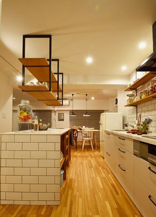 Ceiling-Mounted Floating Shelf Brackets, Any size to order.