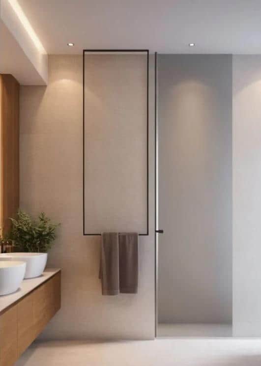 120cm x 40 cm Ceiling Towel Rack-Ceiling Mount Clothes Hanger-Entryway Hanger-Loft metal towel hanger-Towel rack- Bathroom Accessories,