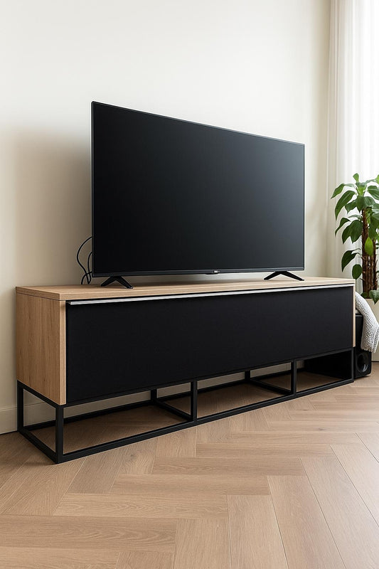 IKEA BESTÅ Steel Frame – Industrial Matte Black Cabinet Legs Base